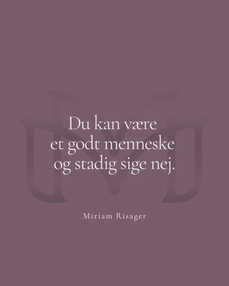 Lær at Sætte grænser