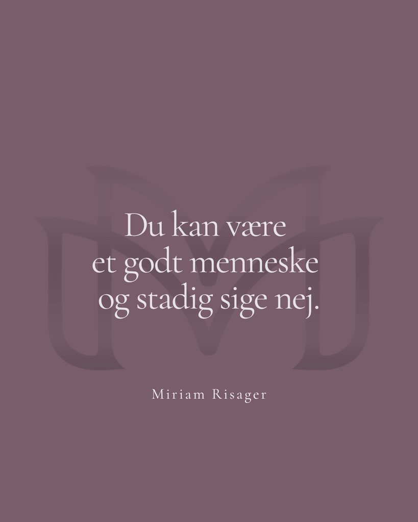 Lær at sætte grænser