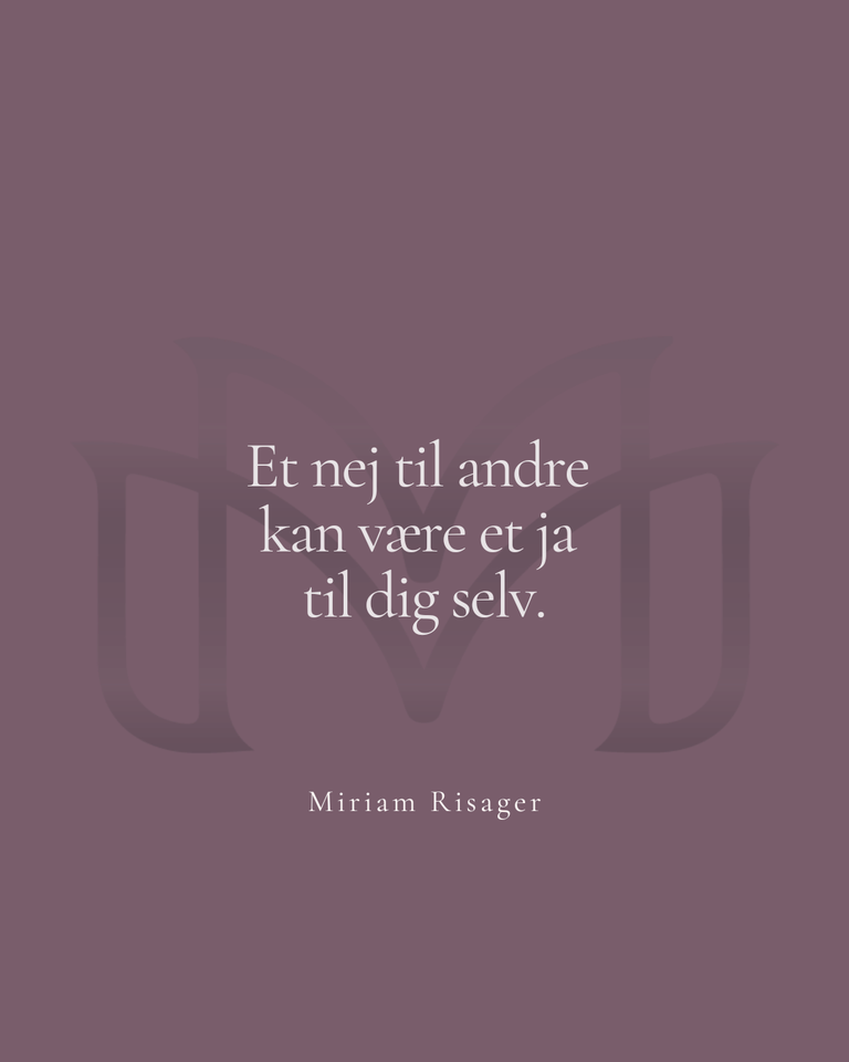 Hvorfor har jeg så svært ved at sige nej?